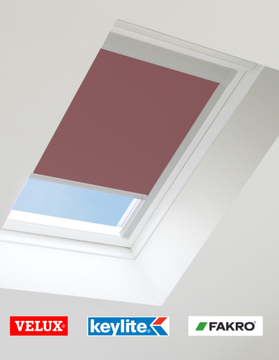 Skylight with colored blind options
