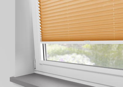 Light-filtering terracotta window blinds